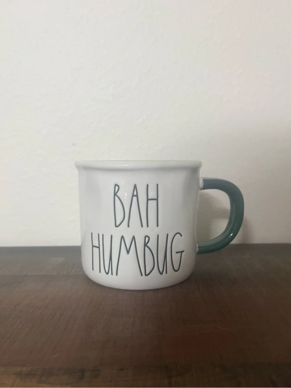 Rae Dunn ‘Bah Humbug’ Raccoon Mug